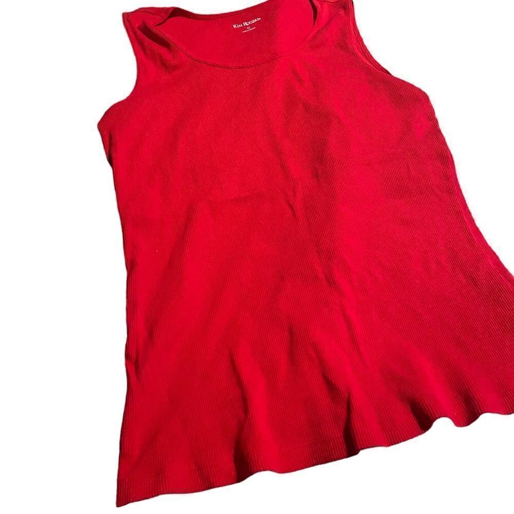 Kim Rogers size medium ribbed tank perfect excellent condition